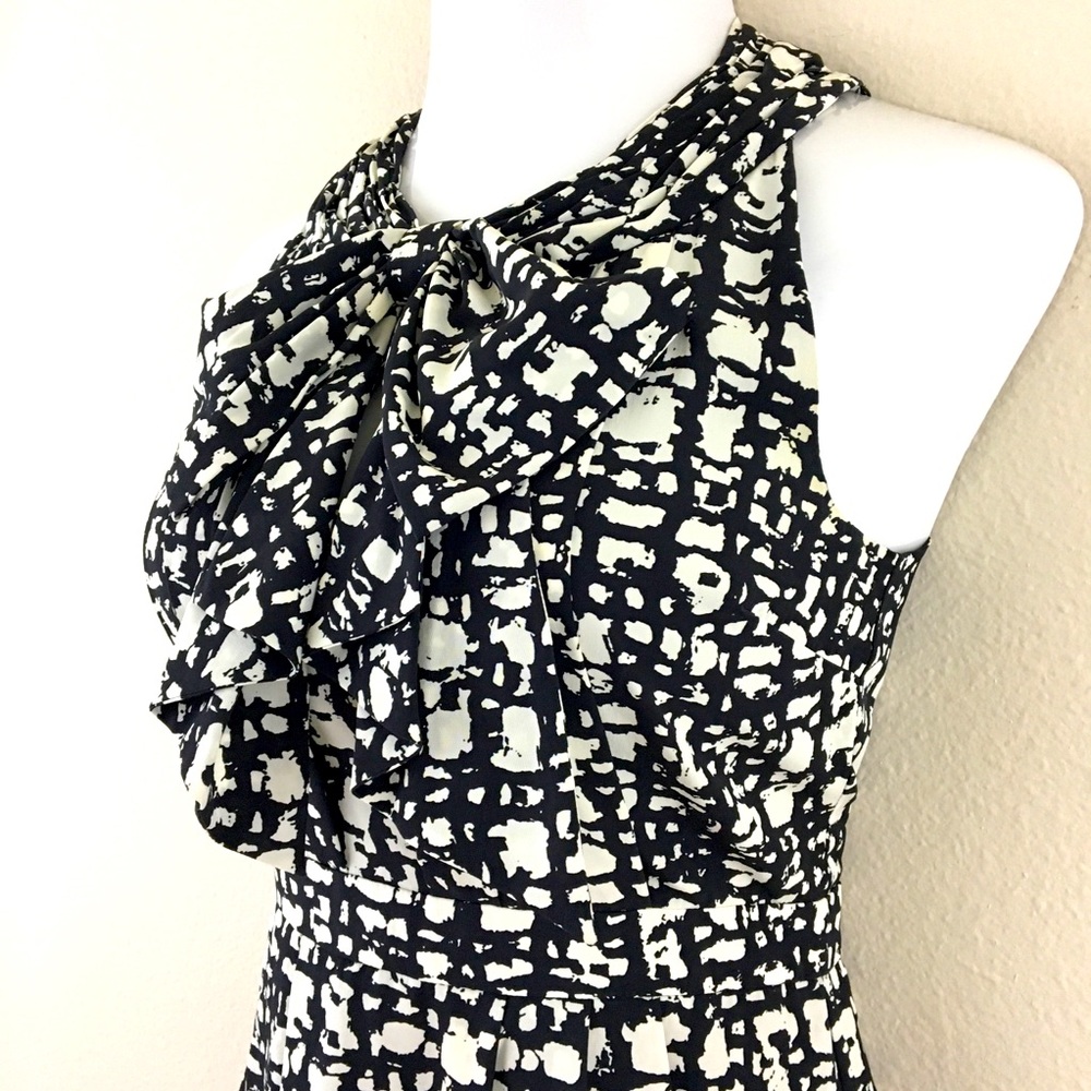 Kate Spade Black and White Patterned Dress - Picture 3 of 8